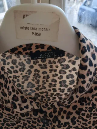 Camicia donna Alcott fantasia leopardata taglia S