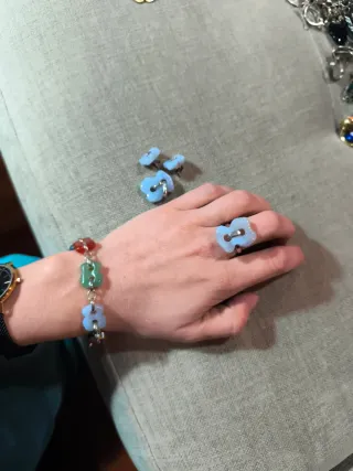 Conjunto Tous: Pendientes, Anillo, Colgante, Pulse