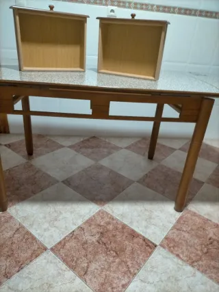 Mesa de cocina madera roble