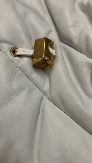 Borsa Off-White bianca trapuntata