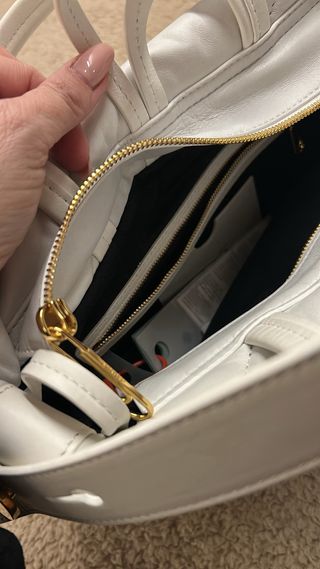 Borsa Off-White bianca trapuntata