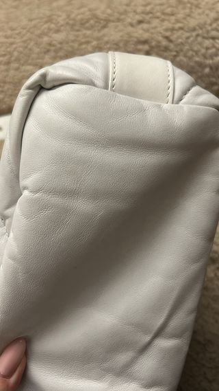 Borsa Off-White bianca trapuntata