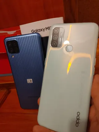Samsung M12 e Oppo A53s 4g