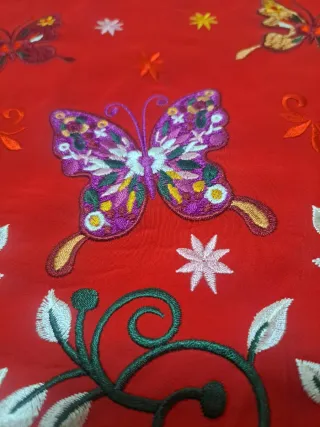 Mantoncillo y complementos niña