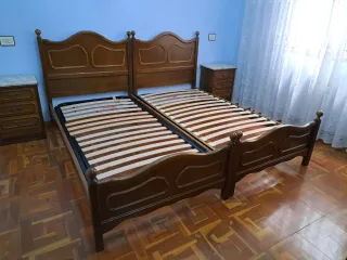 Camas de madera