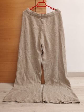 Pantalón de punto beige Kiabi Talla L