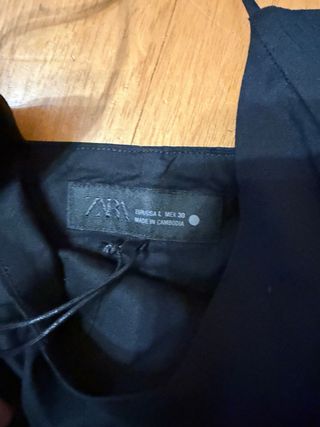 Vestido Zara Preto Tamanho L