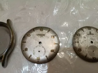 Cassa e 2 quadranti Lanco vintage