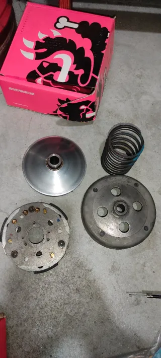 Embrague, Variador y Muelle Piaggio medley 125