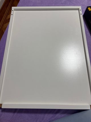 Cajón extraíble metálico Ikea blanco