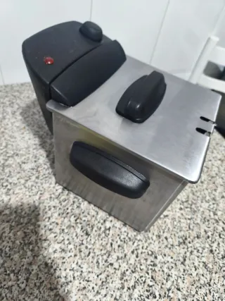 Freidora Eléctrica Acero Inoxidable