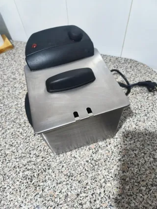 Freidora Eléctrica Acero Inoxidable