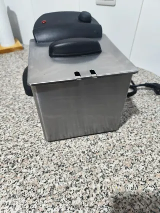 Freidora Eléctrica Acero Inoxidable