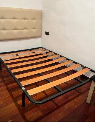 Somier y colchón 1,35x1,90