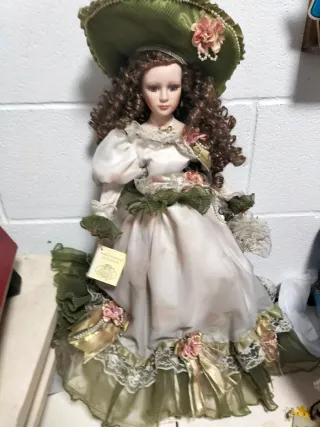 Muñeca de Porcelana Coleccionable