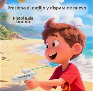 Pack 3 Pistolas de Agua Broma Prank Gun