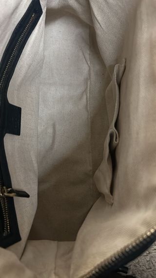 Borsa Gucci Catherine Beige/verde scuro/nero