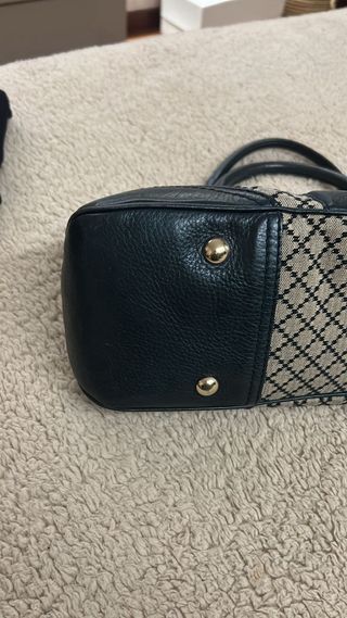Borsa Gucci Catherine Beige/verde scuro/nero