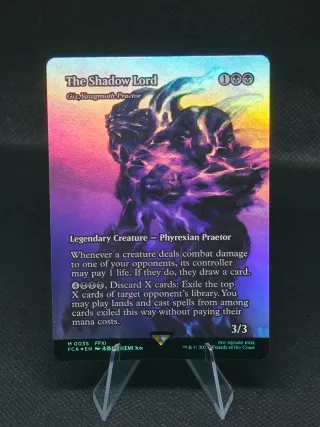 MTG Final Fantasy The Shadow Lord M #35 Foil NM