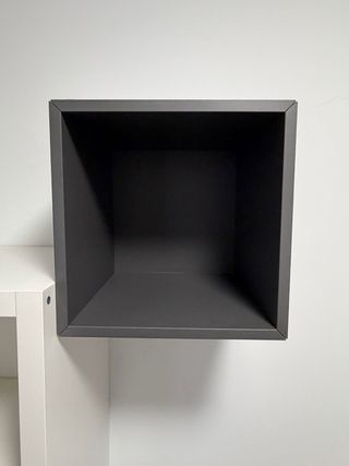 Muebles modulares estantería EKET/KALLAX de Ikea.