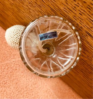 Frasco antiguo perfume atomizador