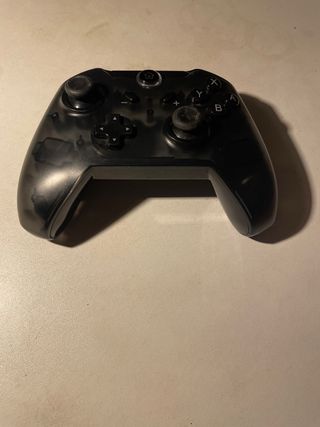 Mando Inalámbrico Switch Negro Transparente