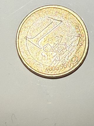 Moneda 1 Euro 2002 Harp