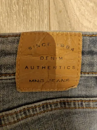 Vaqueros Mango  cropped skinny