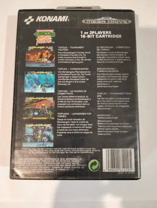 Turtles Tournament Fighters     (Sin  Manual)