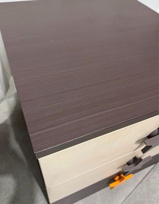 Mesita infantil 3 cajones estrellas