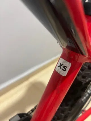 Bicicleta Montaña BH 29 Talla XS Roja