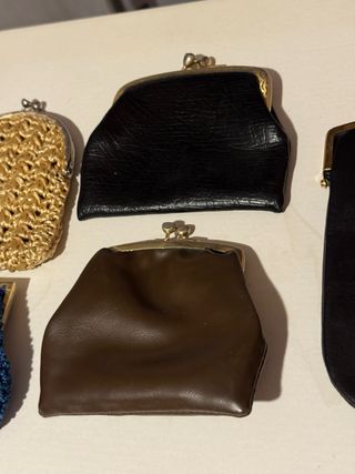 Monederos vintage (lote 5)