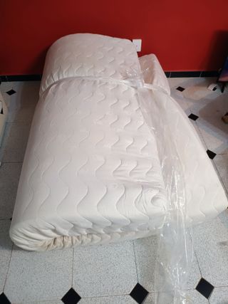 Colchón espuma doble