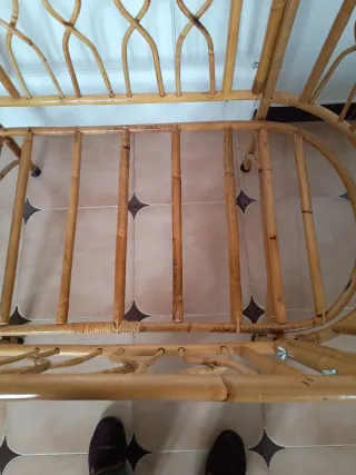 Precioso Moisés ,cuna de mimbre.Perfecto estado.