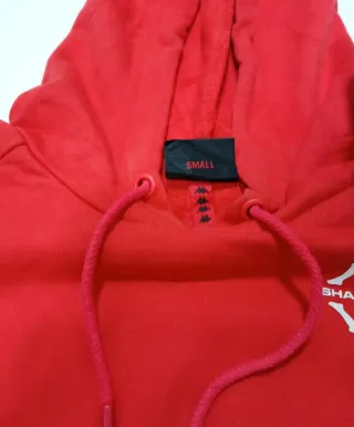 Kappa Moletom Cropped Vermelho Tamanho S
