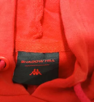 Kappa Moletom Cropped Vermelho Tamanho S