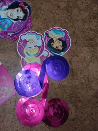 Decoración Princesas Disney Cumpleaños