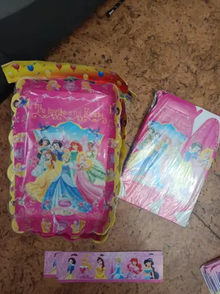 Decoración Princesas Disney Cumpleaños