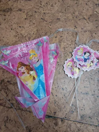 Decoración Princesas Disney Cumpleaños