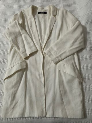 Chaqueta Mango Oversize Cruda Talla Única