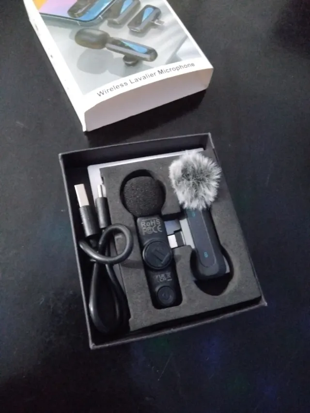 Micrófono Lavalier Inalámbrico
