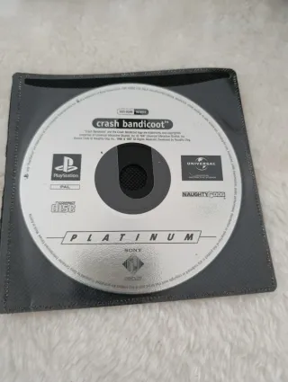Crash Bandicoot Platinum CD PS1