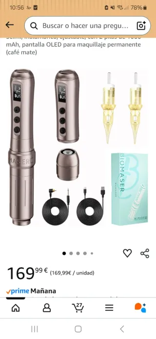 Máquina Maquillaje Permanente BIOMASER U1 OFERTAAA