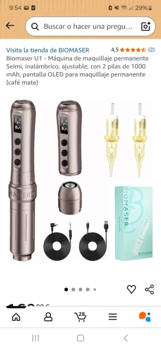 Máquina Maquillaje Permanente BIOMASER U1 OFERTAAA