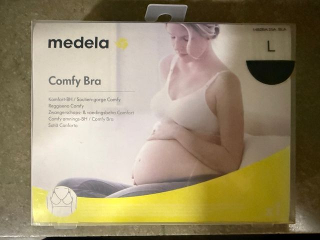 Sujetador Medela Comfy Talla L negra