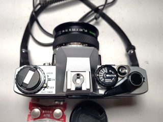 Olympus OM10 con ZUIKO AUTO-S 50mm f/1.8