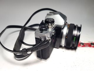 Olympus OM10 con ZUIKO AUTO-S 50mm f/1.8