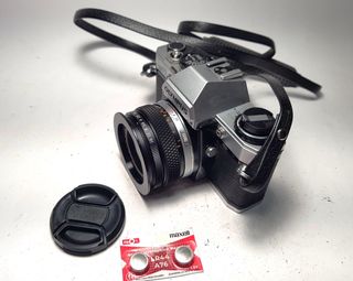 Olympus OM10 con ZUIKO AUTO-S 50mm f/1.8