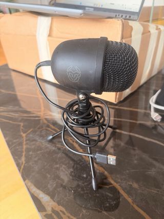 Micrófono Krom Kimu Pro Gaming Negro