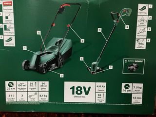 Kit Bosch per tosaerba e tagliabordi 18V